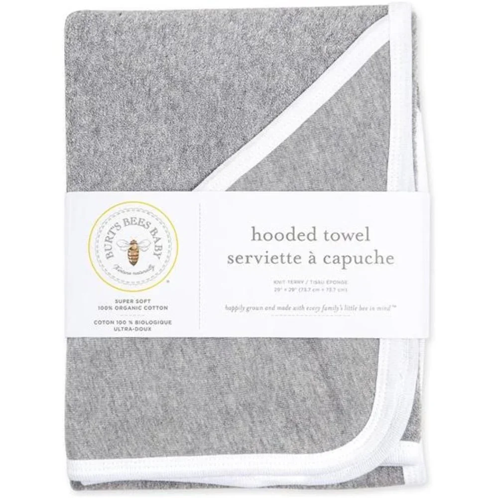 NEW Burt's Bees Baby - Hooded Towels